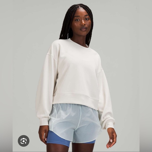 Perfectly Oversized Cropped Crew - Picture 1 of 4